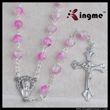 Glass beads rosary
